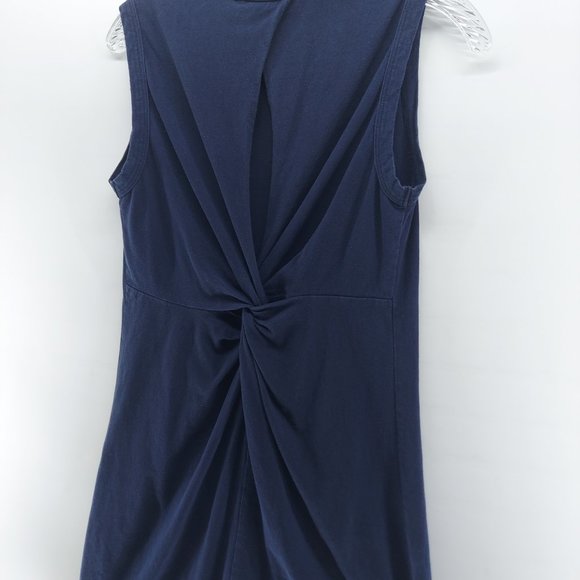 A.L.C.webster twist back open back blue sleeveless dress XS - Picture 8 of 11